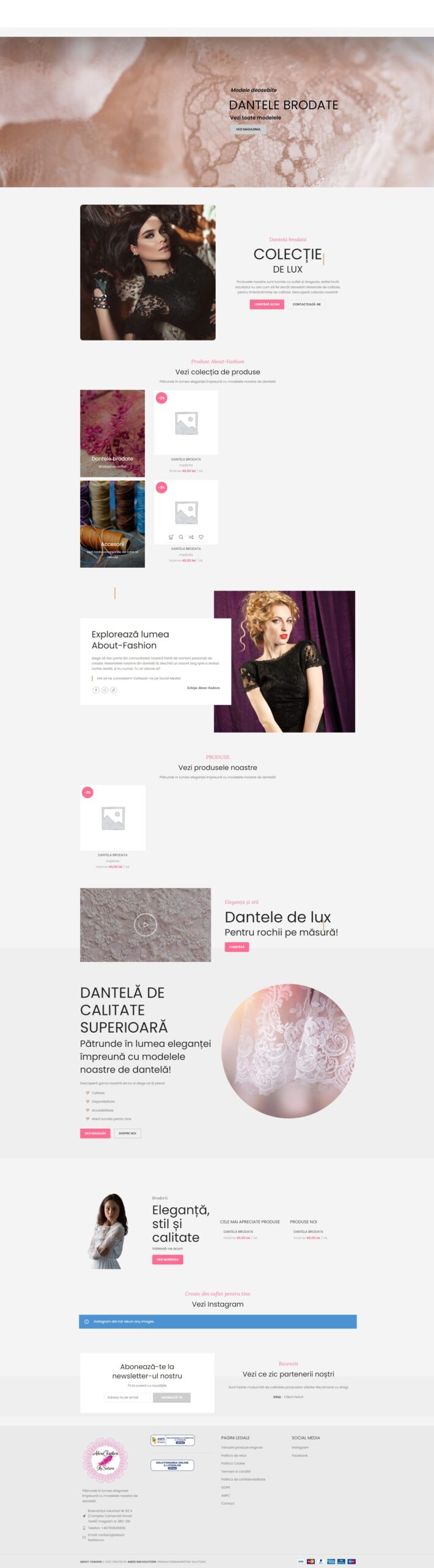 Dezvoltare site de prezentare | Creare magazin online Bucuresti